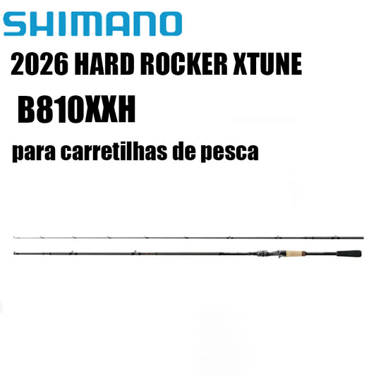SHIMANO 2026 HARD ROCKER XTUNE B810XXH para carretilhas de pesca