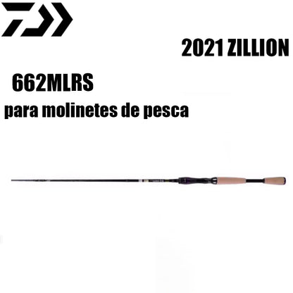 DAIWA 2021 ZILLION 662MLRS para molinetes de pesca