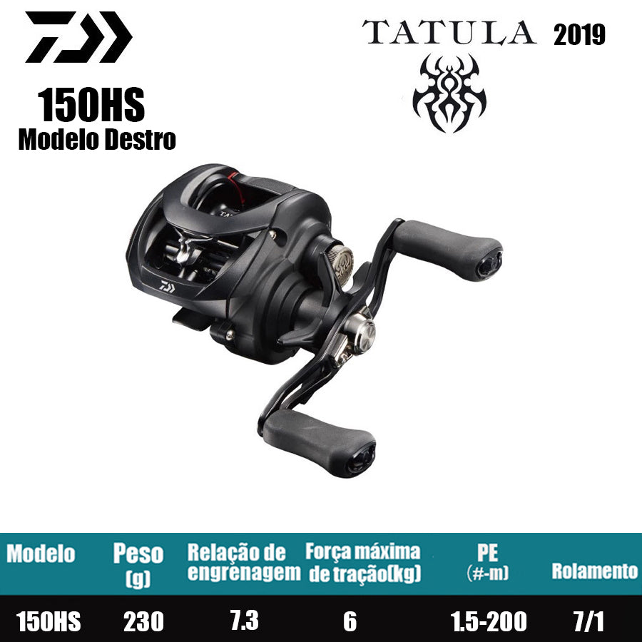 DAIWA 2019 TATULA 150HS Modelo Destroo