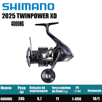 SHIMANO 2025 TWINPOWER XD 4000HG