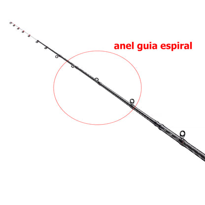 SHIMANO 2024 Sephia SS METAL SUTTE R-B66H-S Vara De Carretilha