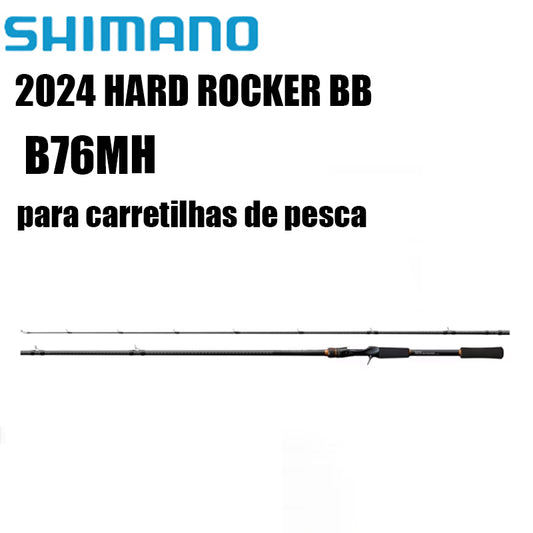SHIMANO 2024 HARD ROCKER BB B76MH para carretilhas de pesca
