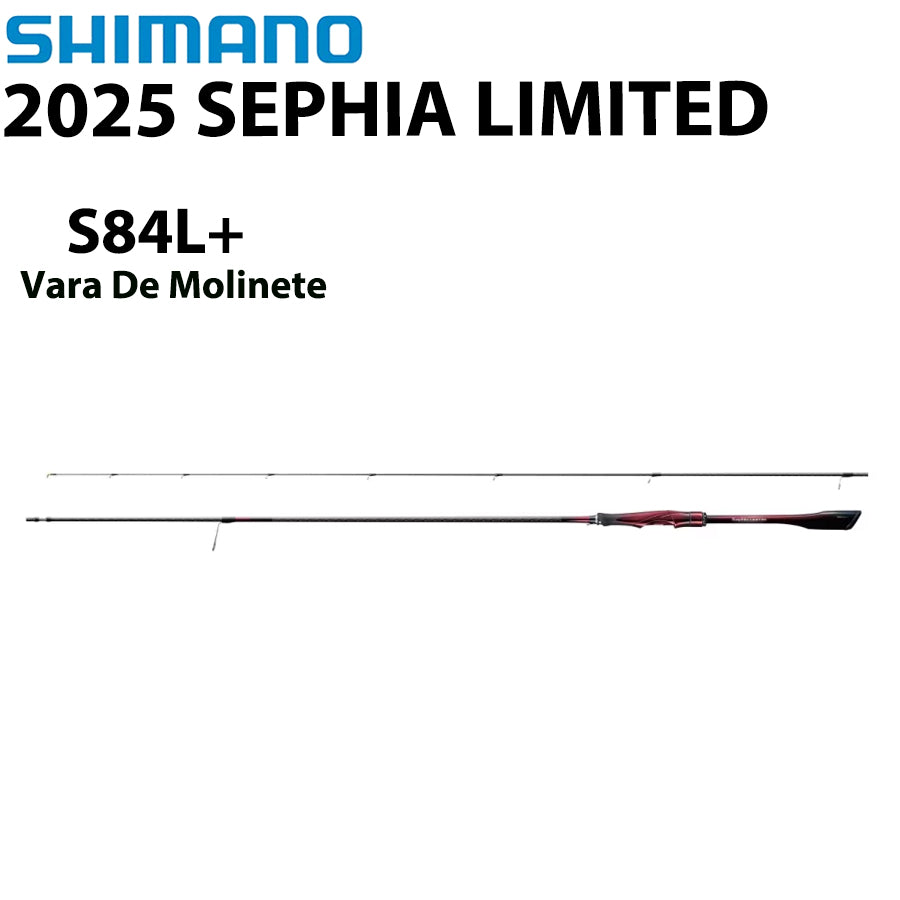 SHIMANO 2025 SEPHIA LIMITED S84L+ Vara De Molinete