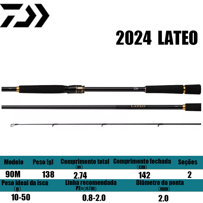 DAIWA 2024 LATEO 90M para molinetes de pesca