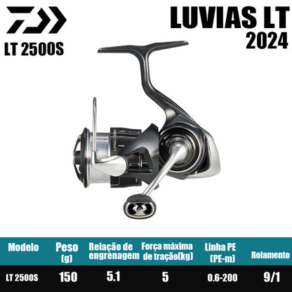 DAIWA 2024 LUVIAS LT carrete de pesca carrete de filação de água doce peças de pesca de água salgada Origem China