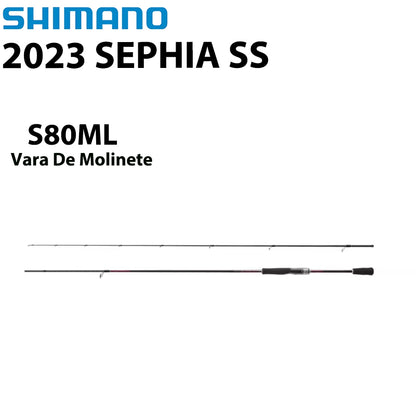 SHIMANO 2023 SEPHIA SS S80ML Vara De Molinete
