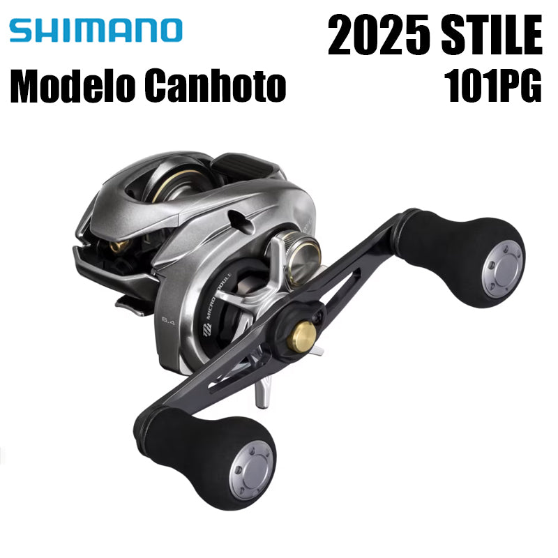 SHIMANO 2025 STILE 101PG  Modelo Canhoto