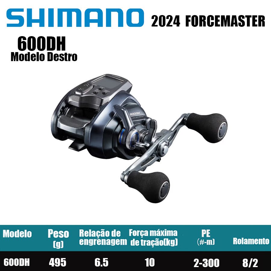 SHIMANO 2024 FORCEMASTER 600DH Modelo Destro
