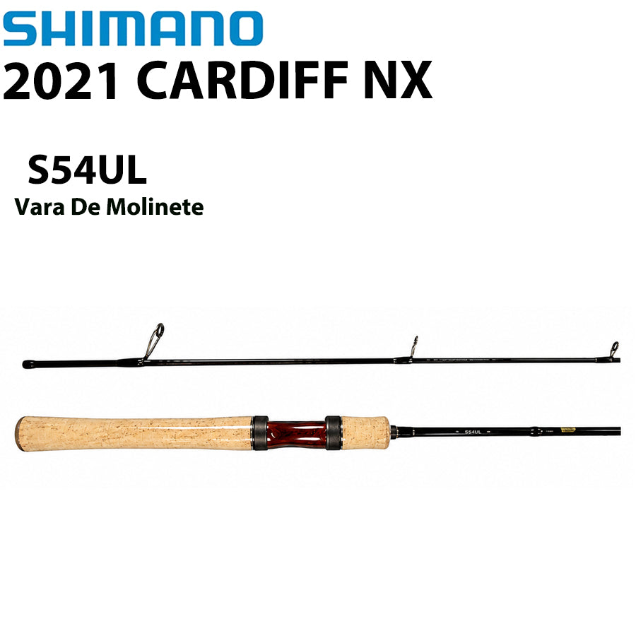 SHIMANO 2021 CARDIFF NX S54UL Vara De Molinete