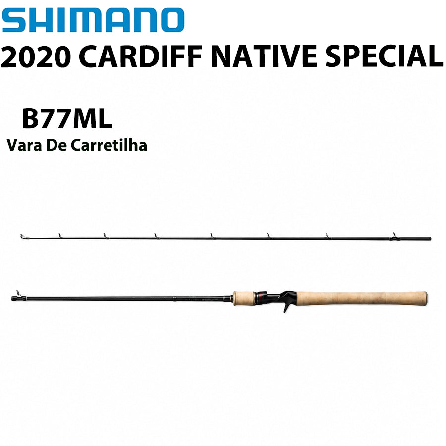 SHIMANO 2020 CARDIFF NATIVE SPECIAL B77ML Vara De Carretilha