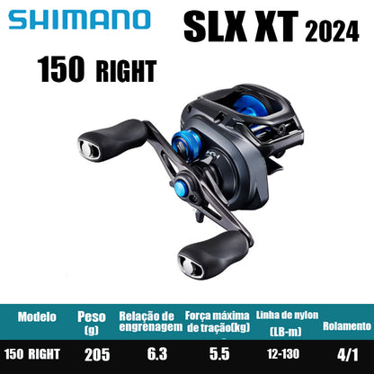 Carretilha De Arremesso SHIMANO 2024 SLX XT , Peça De Reposição Para Pesca Em Água Doce E Salgada. Local De Produção: Malásia.