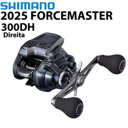 SHIMANO 2025 FORCEMASTER 300DH carretilha elétrica Direita