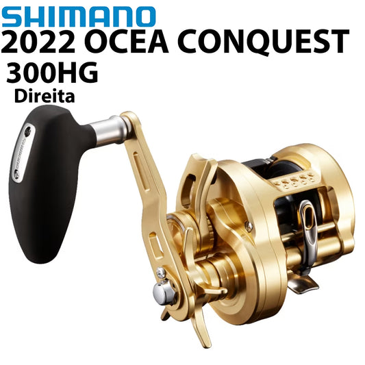 SHIMANO 2022 OCEA CONQUEST 300HG Carretilha Direita