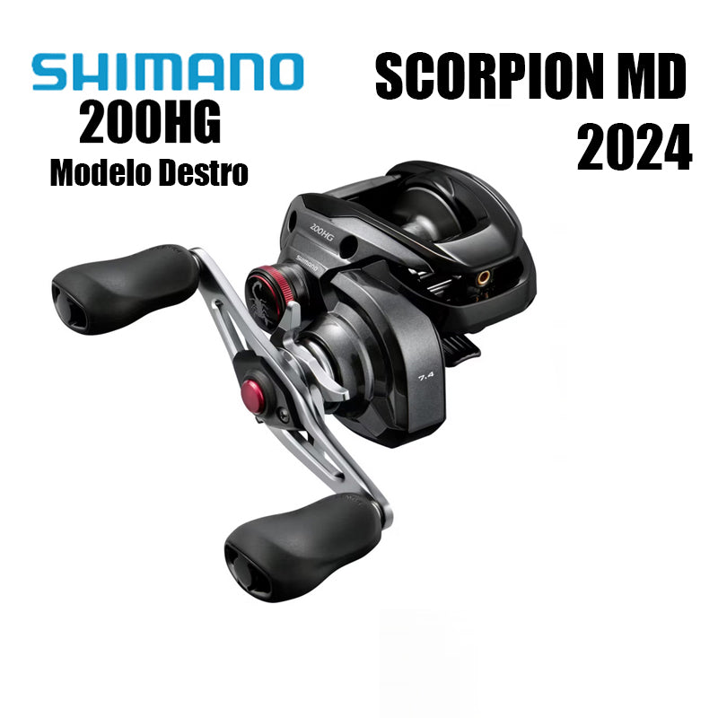 SHIMANO 2024 Scorpion MD 200HG Modelo Destro