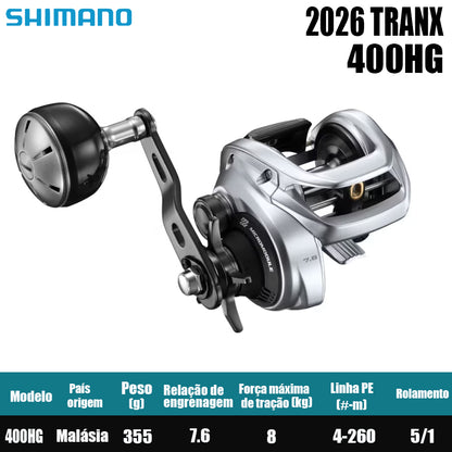 SHIMANO 2026 TRANX 400HG Modelo Destro