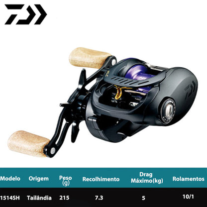 DAIWA 2017 ZILLION TW HLC 1514SH Carretilha Direita