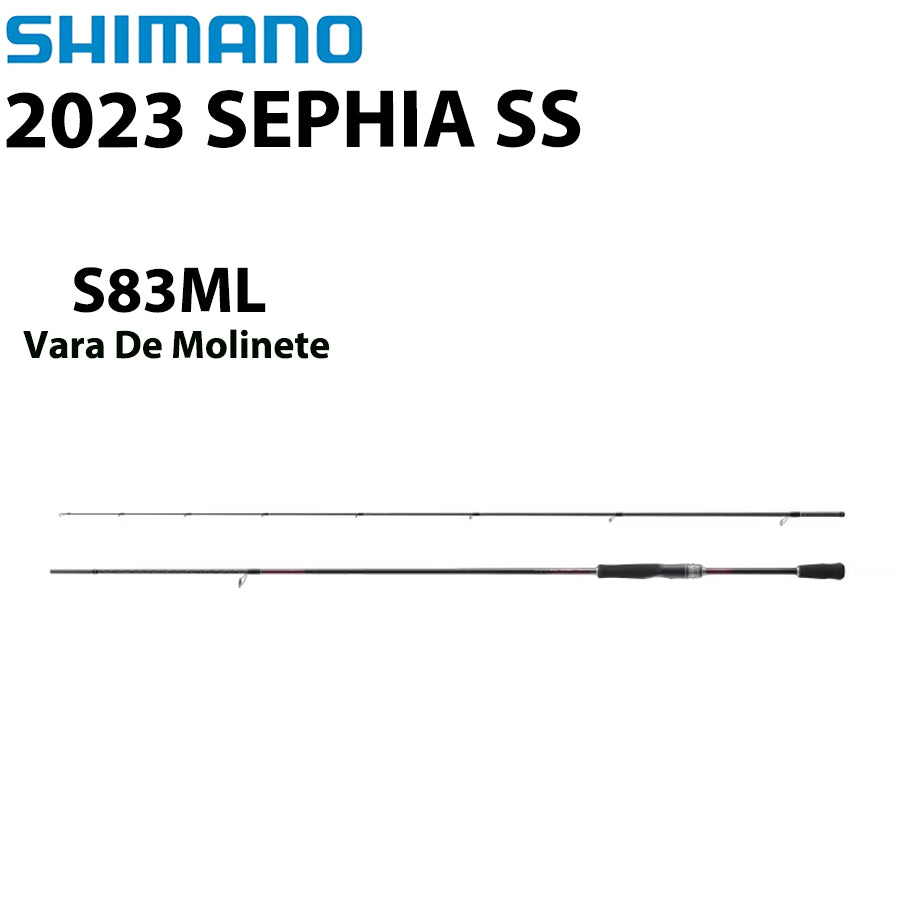 SHIMANO 2023 SEPHIA SS S83ML Vara De Molinete