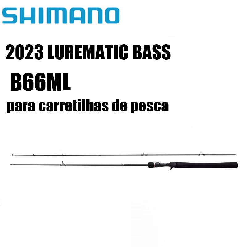SHIMANO 2023 LUREMATIC BASS B66ML para carretilhas de pesca