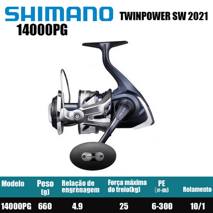SHIMANO 2021 TWINPOWER SW 14000PG