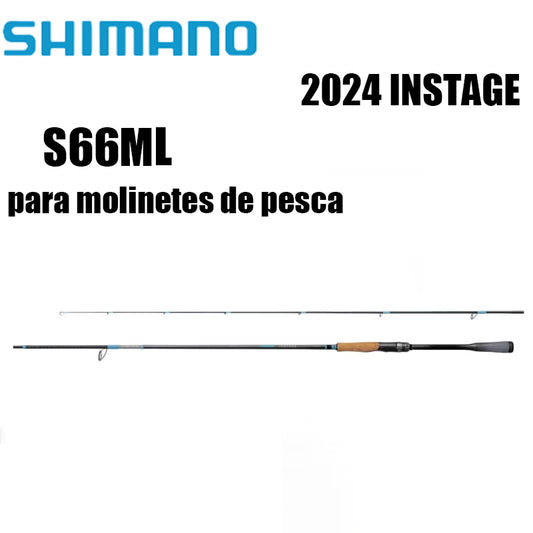 SHIMANO 2024 INSTAGE S66ML para molinetes de pesca