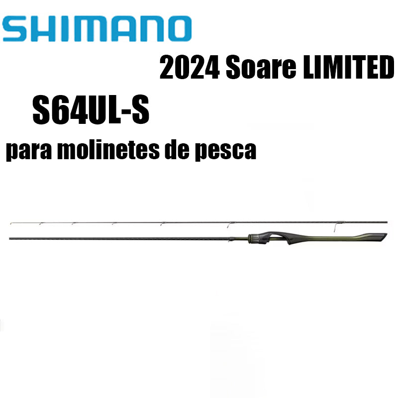 SHIMANO 2024 Soare LIMITED S64UL-S para molinetes de pesca