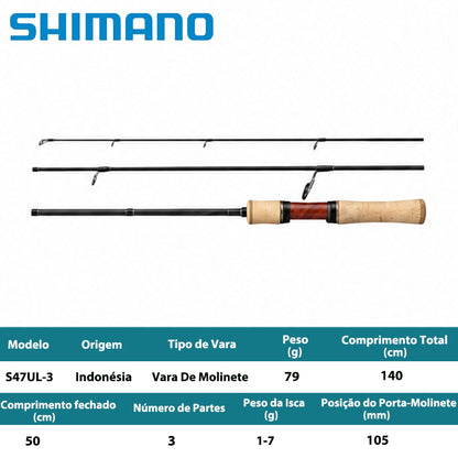 SHIMANO 2020 CARDIFF NATIVE SPECIAL S47UL-3  Vara De Molinete