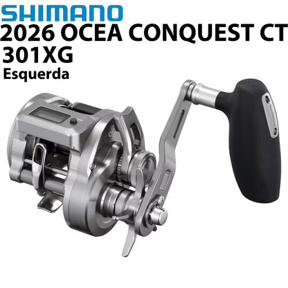 SHIMANO 2026 OCEA CONQUEST CT 301XG Carretilha Esquerda