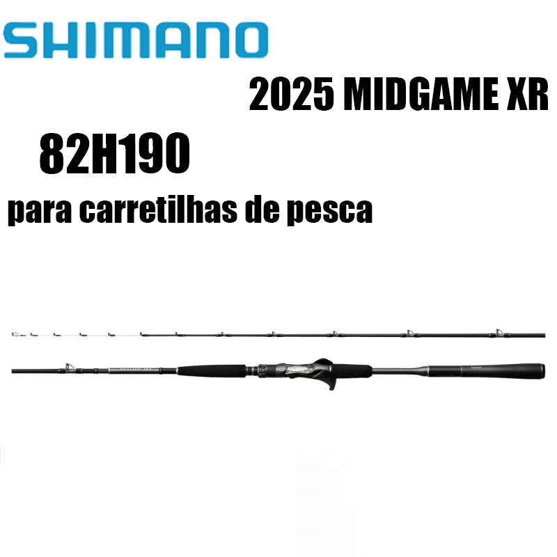 SHIMANO 2025 MIDGAME XR 82H190 para carretilhas de pesca