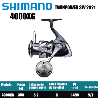 SHIMANO 2021 TWINPOWER SW 4000XG