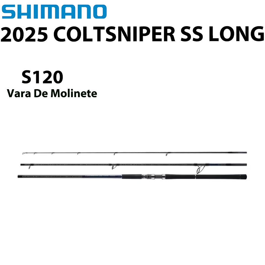 SHIMANO 2025 COLTSNIPER SS LONG S120 Vara De Molinete