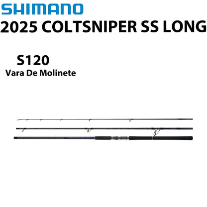SHIMANO 2025 COLTSNIPER SS LONG S120 Vara De Molinete