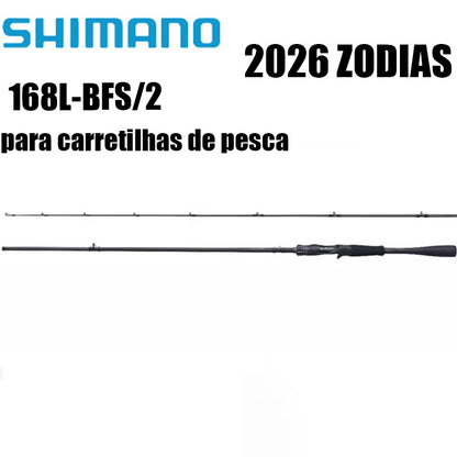SHIMANO 2026 ZODIAS 168L-BFS/2  para carretilhas de pesca