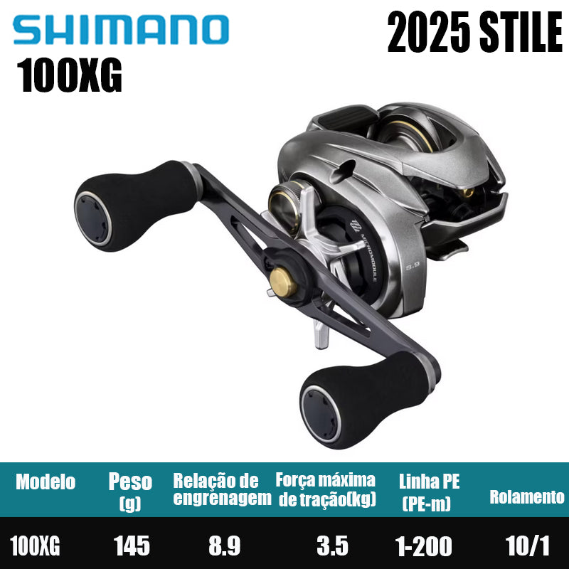 SHIMANO 2025 STILE 100XG Manivela Direita