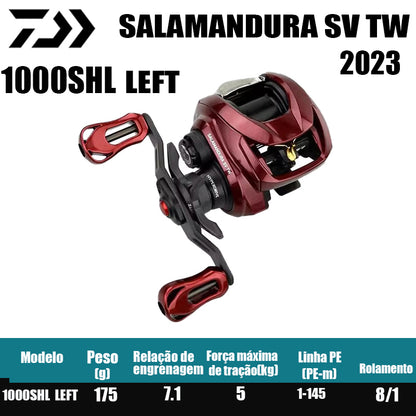 Carretilha De Arremesso 2023 SALAMANDURA SV TW ,Série 1000, Série 100,Peça De Reposição Para Pesca Em Água Doce E Salgada. País de origem: Japão