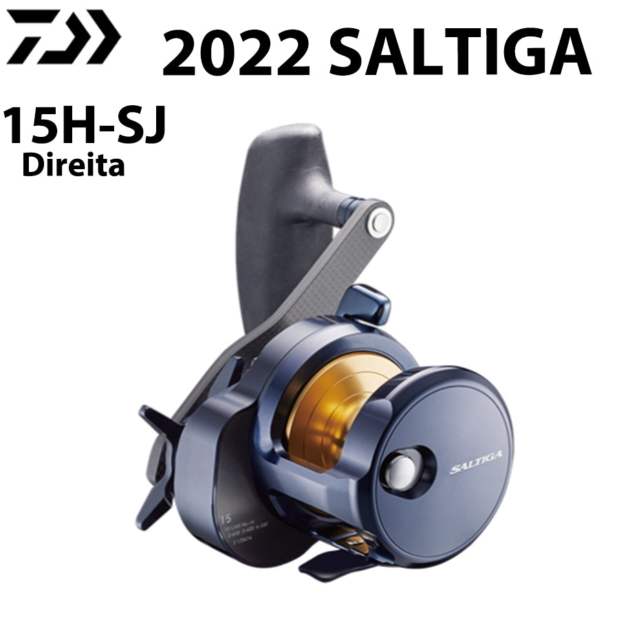 DAIWA 2022 SALTIGA 15H-SJ Carretilha Direita