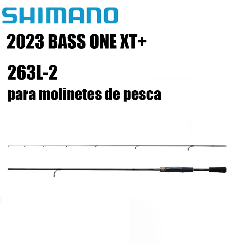 SHIMANO 2023 BASS ONE XT+ 263L-2 para molinetes de pesca