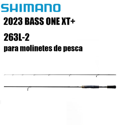 SHIMANO 2023 BASS ONE XT+ 263L-2 para molinetes de pesca