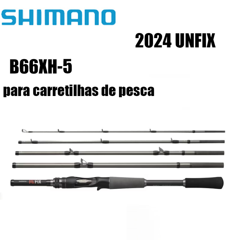 SHIMANO 2024 UNFIX B66XH-5 para carretilhas de pesca
