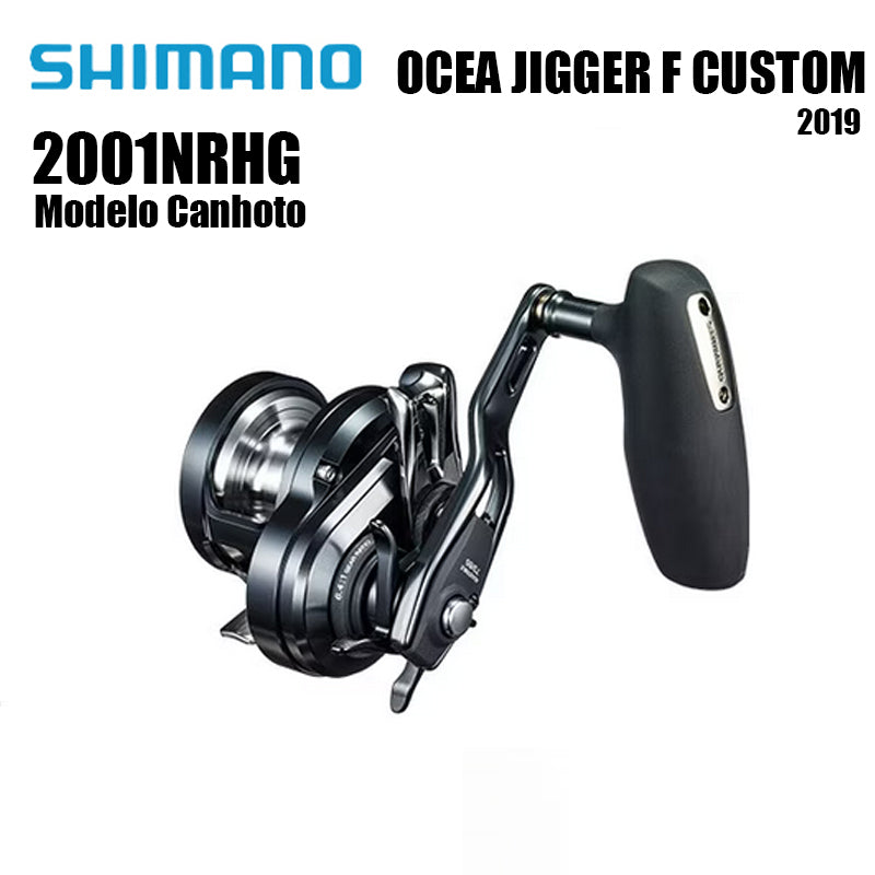 SHIMANO 2019 OCEA JIGGER F CUSTOM 2001NRHG Modelo Canhoto