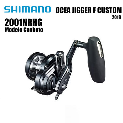 SHIMANO 2019 OCEA JIGGER F CUSTOM 2001NRHG Modelo Canhoto