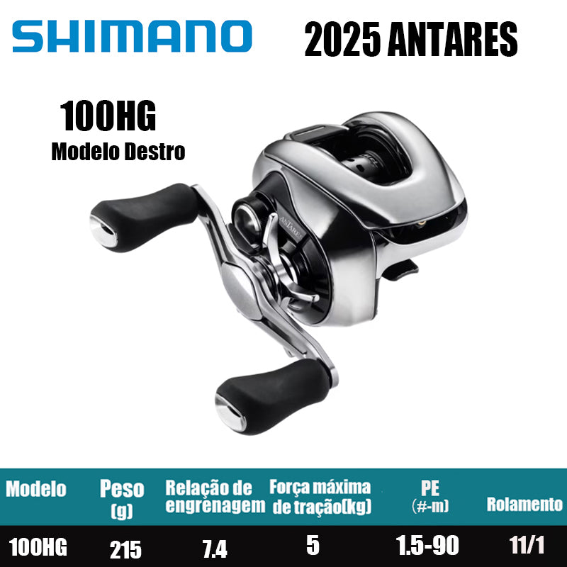 SHIMANO 2025 ANTARES 100HG Modelo Destro