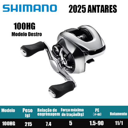 SHIMANO 2025 ANTARES 100HG Modelo Destro