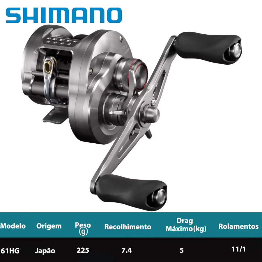 SHIMANO 2026 OCEA CONQUEST FT 61HG Carretilha Esquerda