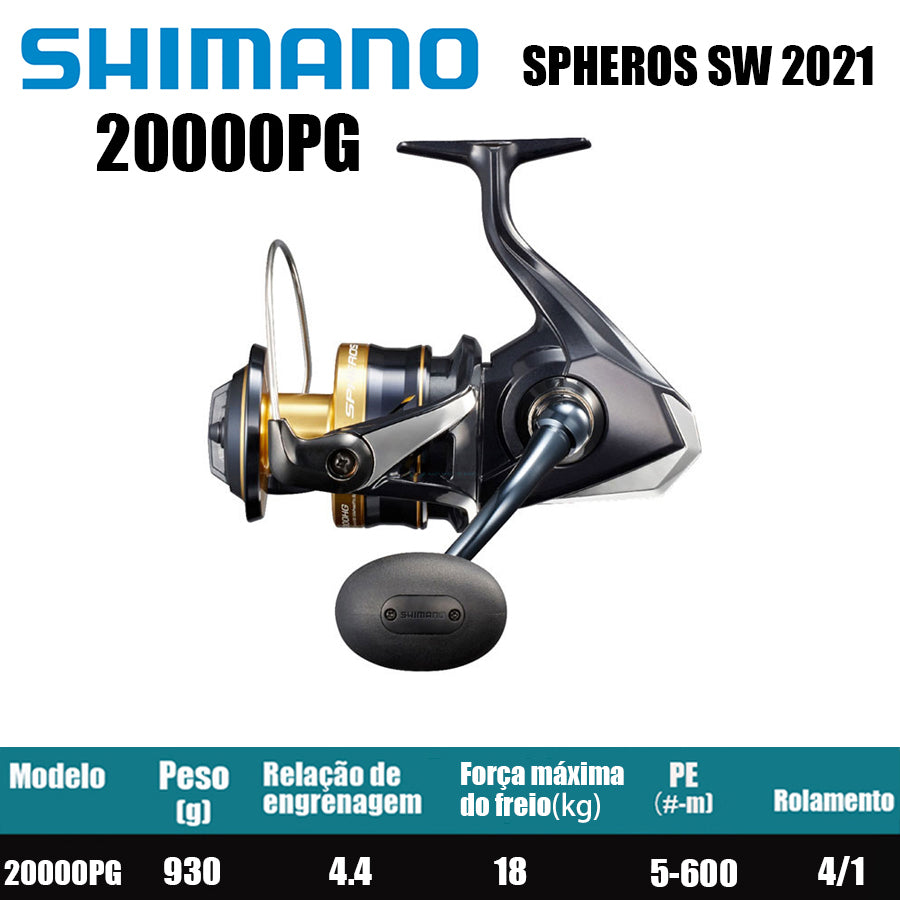SHIMANO 2021 SPHEROS SW 20000PG