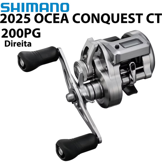 SHIMANO 2025 OCEA CONQUEST CT 200PG Carretilha Direita