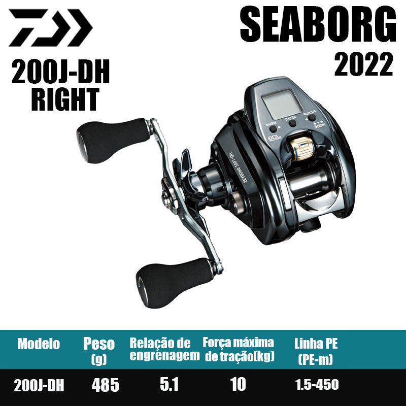DAIWA SEABORG 100 200 300 400 500 600 Electric Reel Salt Water Fishing Reel fishing parts Origin: Japan Deep sea boat fishing  Electric winch wheel