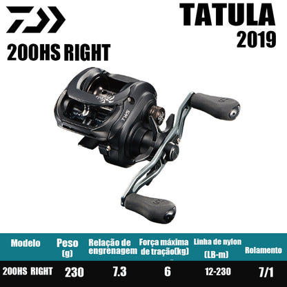 Carretilha De Arremesso DAIWA 2019 TATULA 150 200Série, Peça De Reposição Para Pesca Em Água Doce E Salgada. Local De Produção: Tailândia