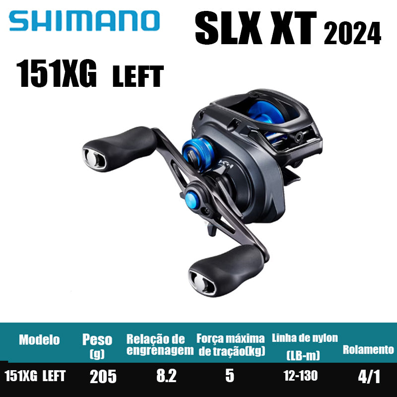 Carretilha De Arremesso SHIMANO 2024 SLX XT , Peça De Reposição Para Pesca Em Água Doce E Salgada. Local De Produção: Malásia.