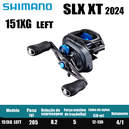 Carretilha De Arremesso SHIMANO 2024 SLX XT , Peça De Reposição Para Pesca Em Água Doce E Salgada. Local De Produção: Malásia.