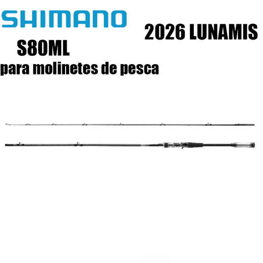 SHIMANO 2026 LUNAMIS S80ML para molinetes de pesca